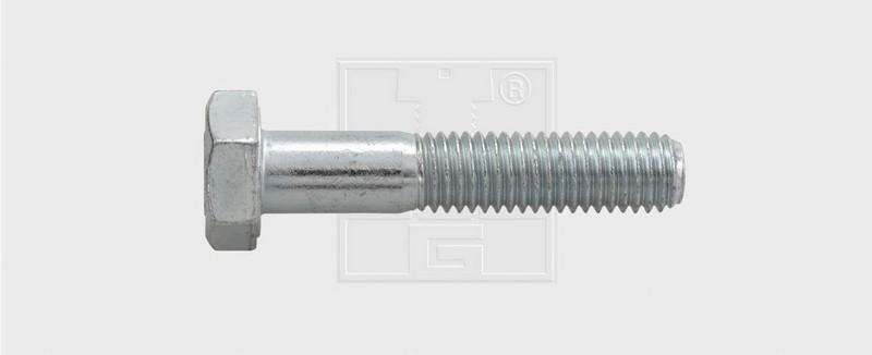 Boulon tête hexagonale 10x70 mm Acier Zingué Boite x 25 SWG