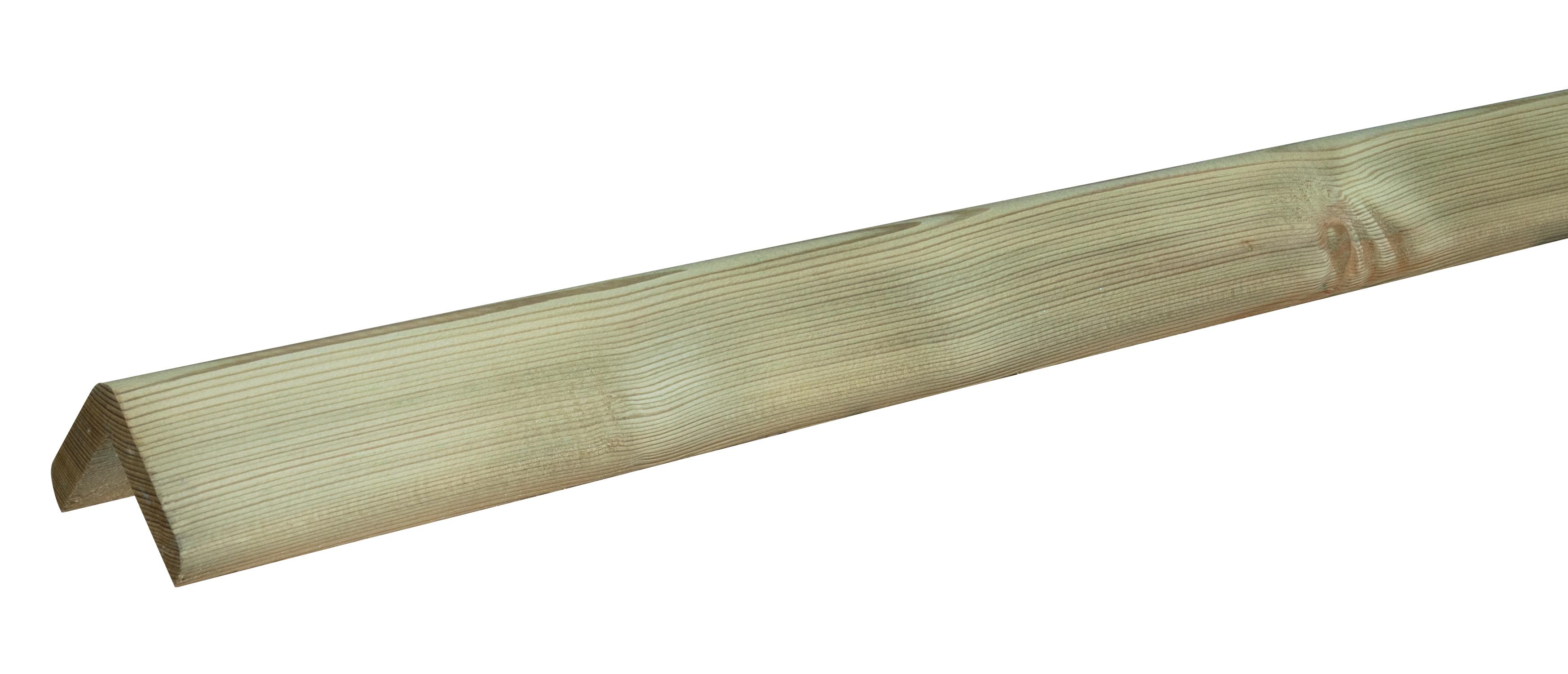 Cornière d'angle CLASSIC Sapin du Nord - 55x55mm L.3m - Vert