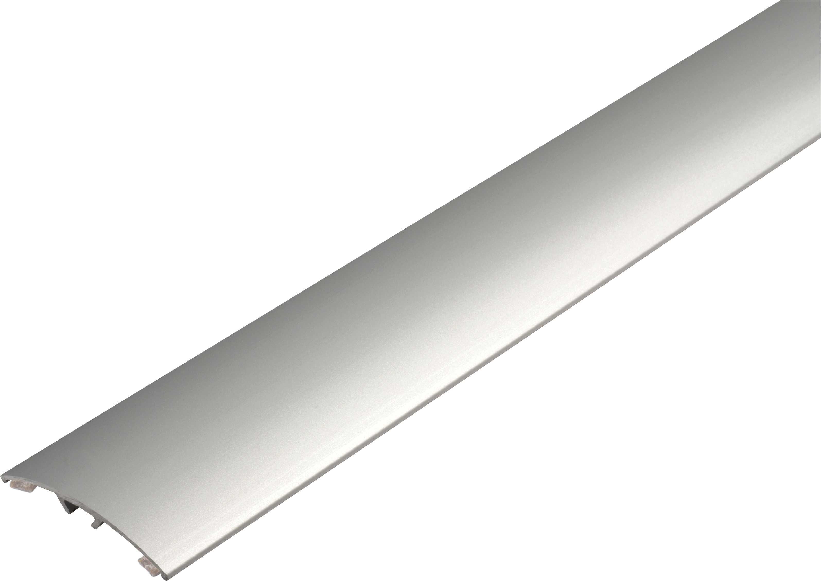 Profilé de compensation et de transition MULTIFLOOR Transition à coller Titane - Longueur 100 cm - Largeur 40 mm - MFAE 4000-T-SK/100