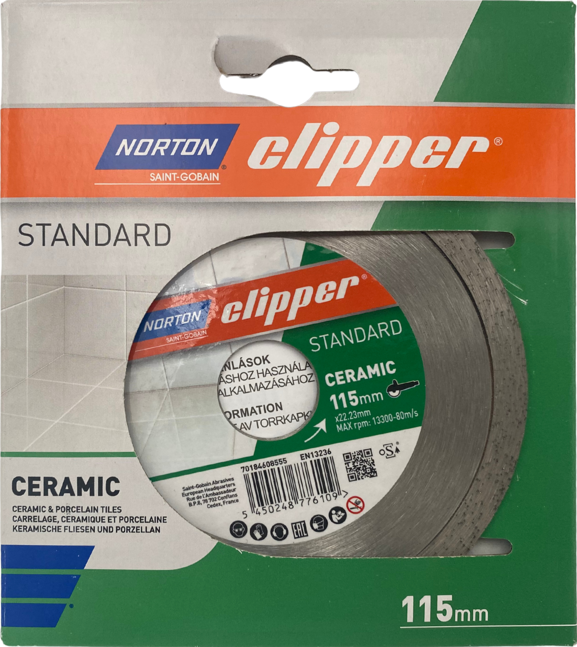 Disque diamant STANDARD CERAMIC 115x22,23