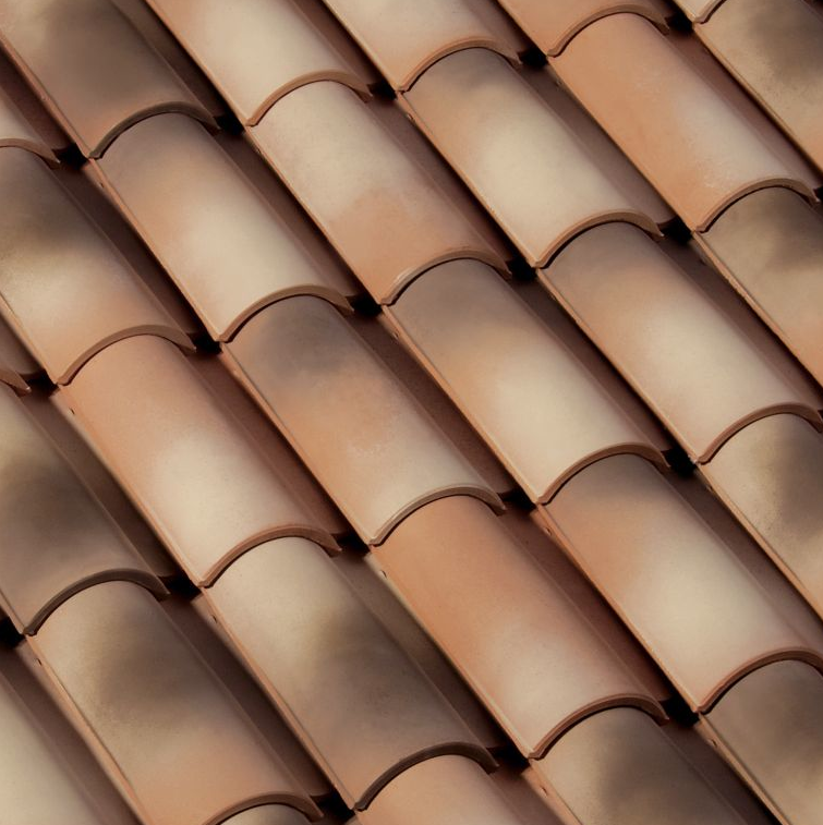 Tuile galleane 12 terre cuite silvacane littoral - long. 47,3 cm x larg. 28,5 cm