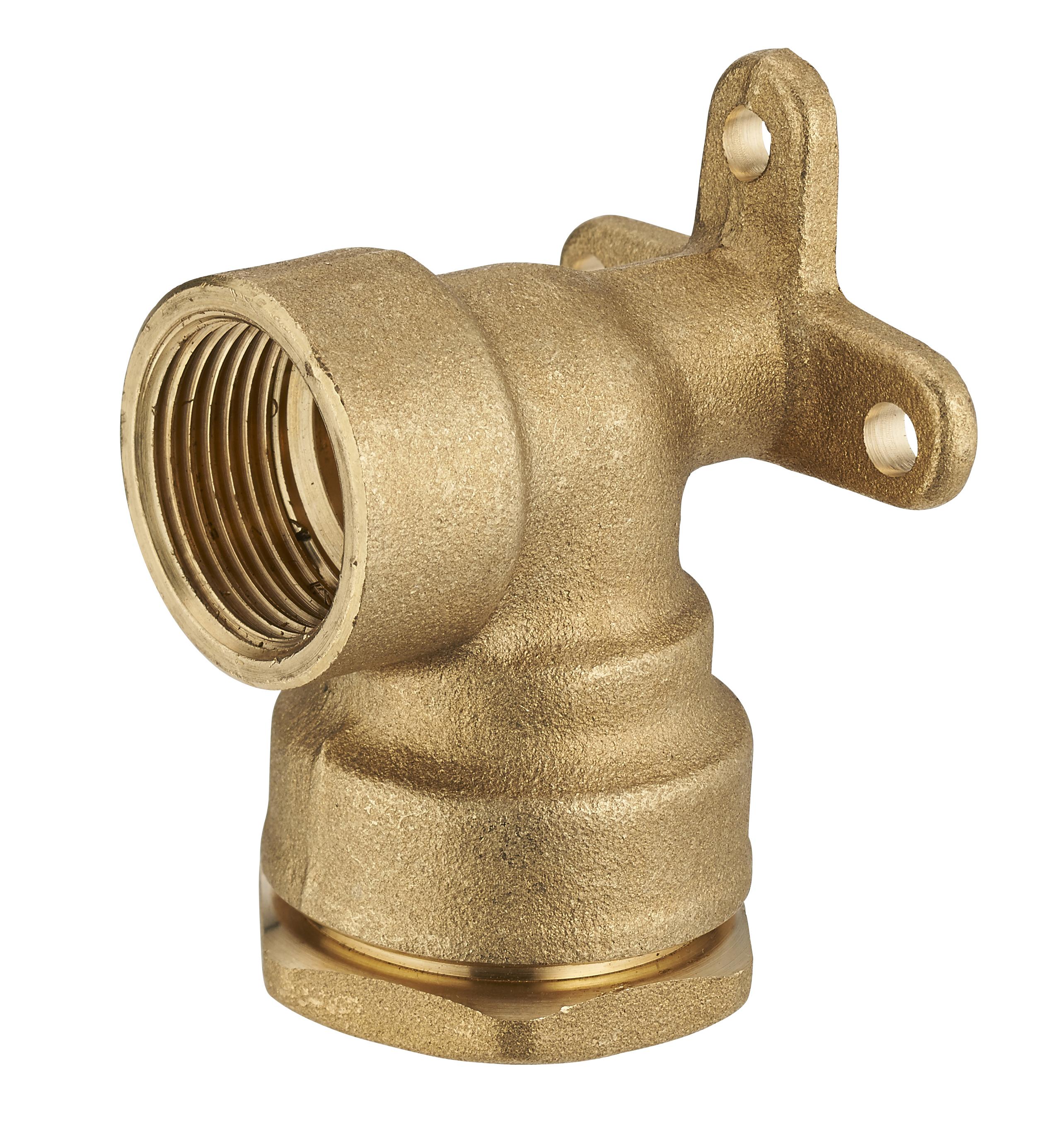 COUDE APPLIQUE POLYETH LAITON Ø25-F 3/4 