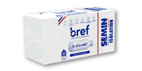 Isolant BREF panneau polyester 1250 x 600 x 120MM – R=3,50