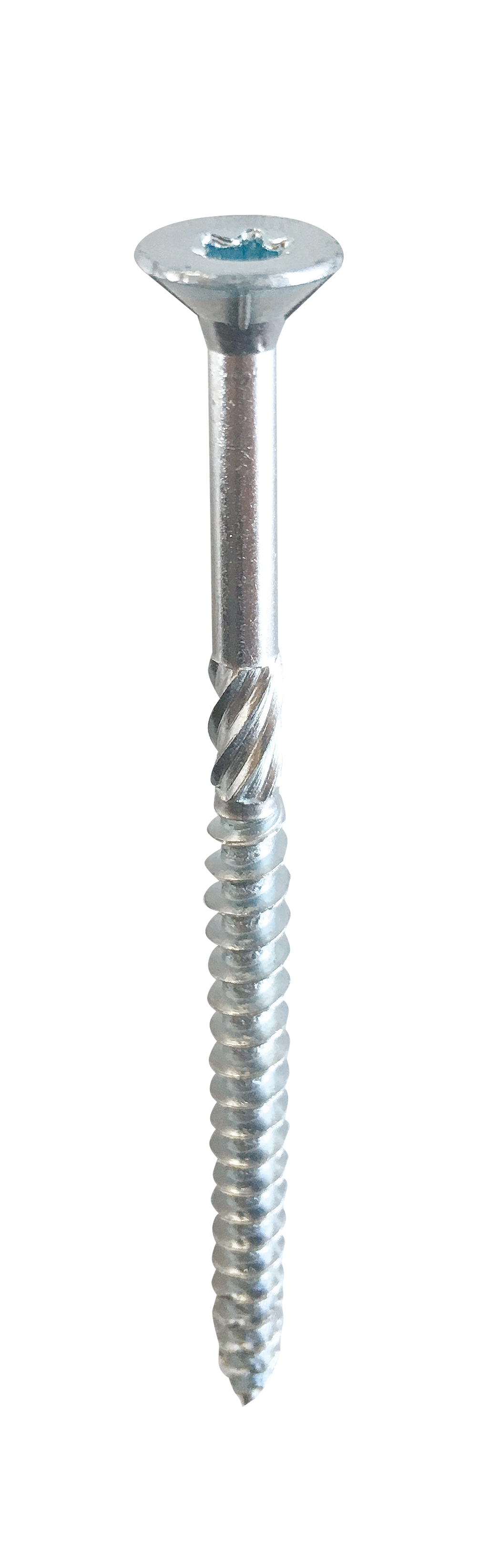 Vis bois/agglo TX Tête fraisée Acier zingué 6x70 Boite de 200