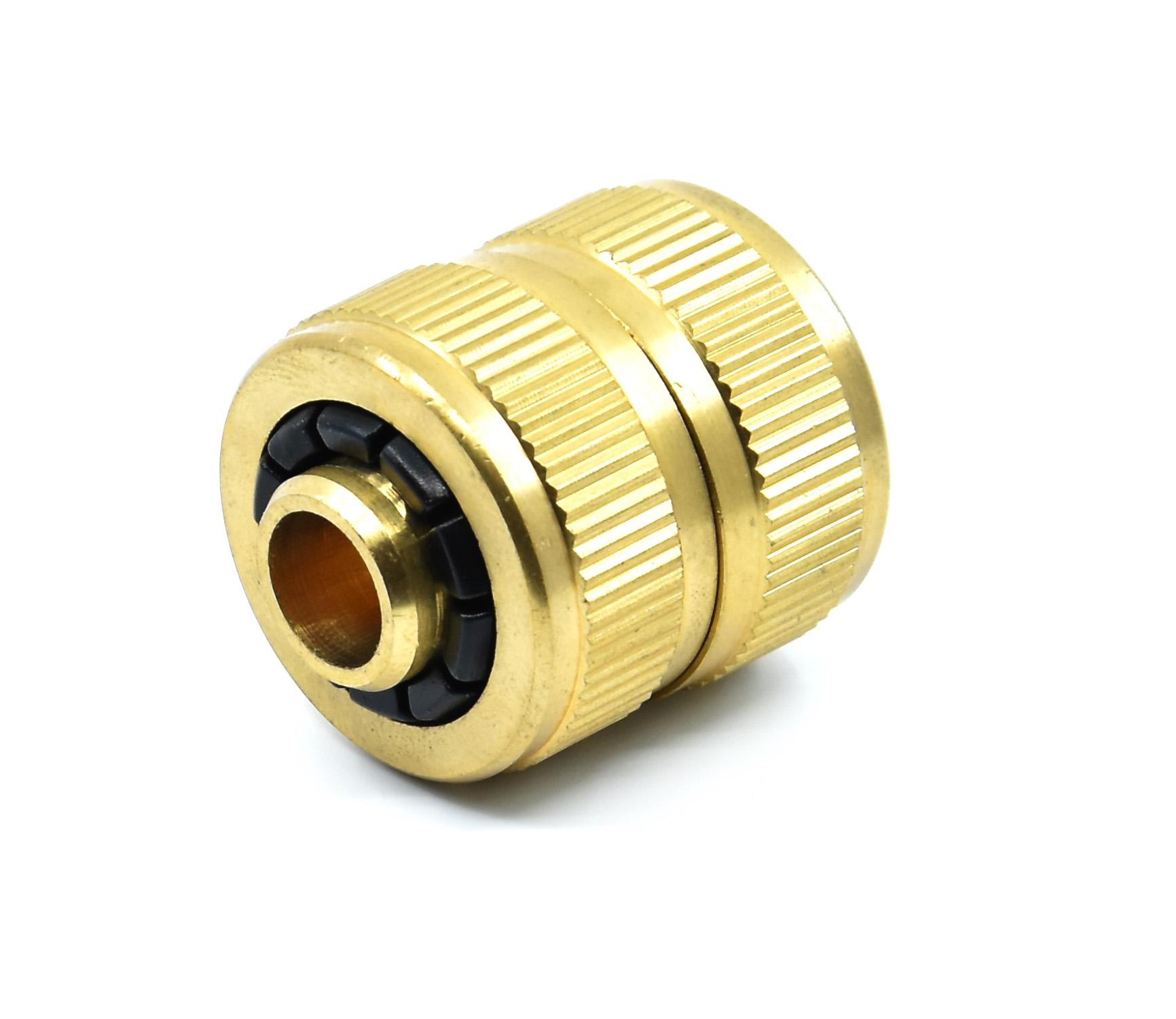 Raccord réparateur laiton rapide 1/2 pour tuyau d'arrosage 15MM - Ironside