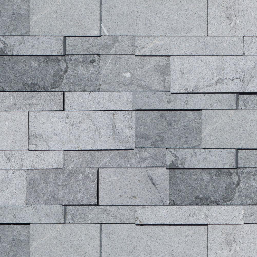 Parement ROYAL Grey 15,2 x 61 / 66 x 1,7 cm - Marbré