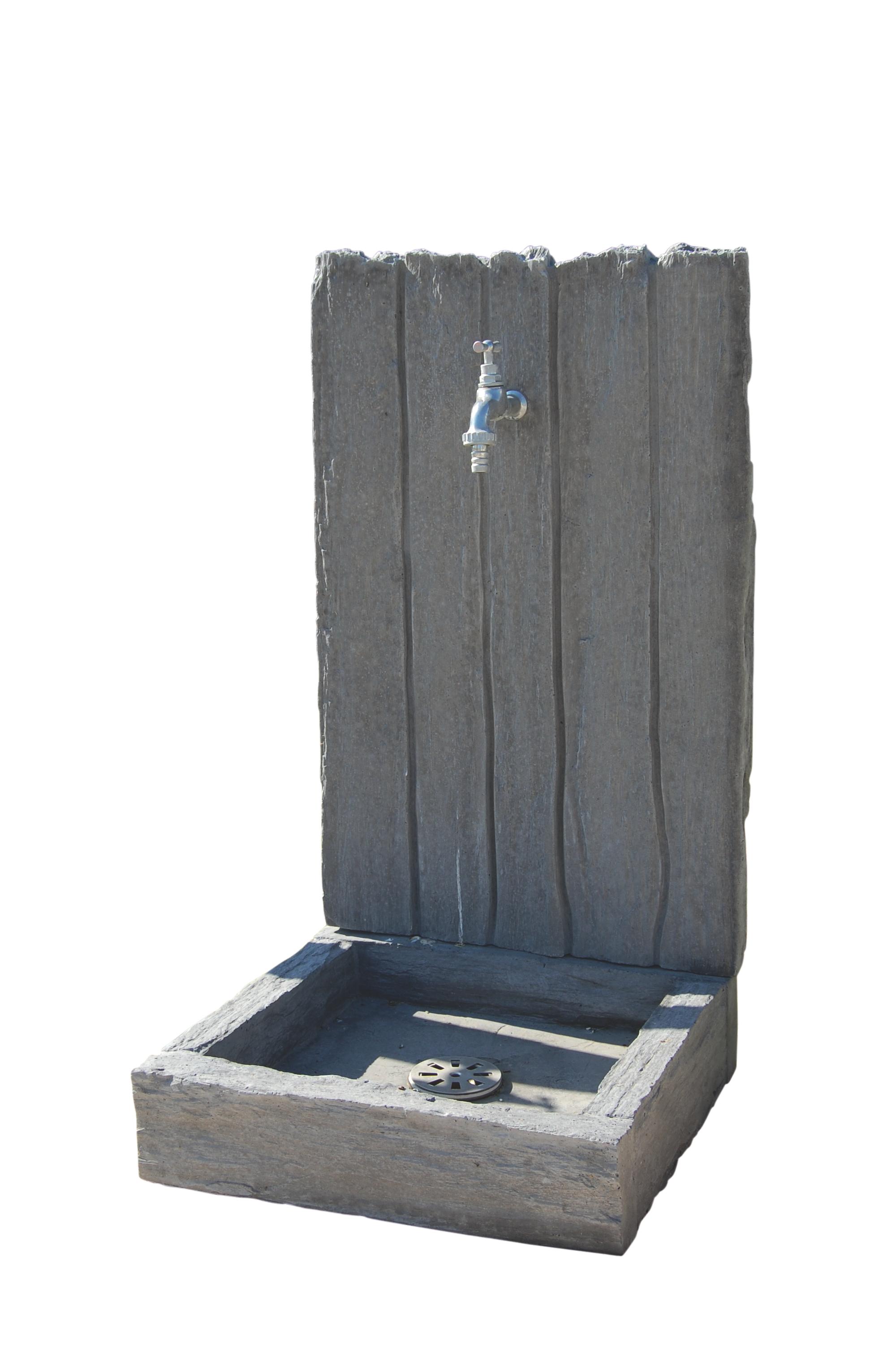 FONTAINE ARDOISIERE GRIS 76,5 X 42 X 38CM