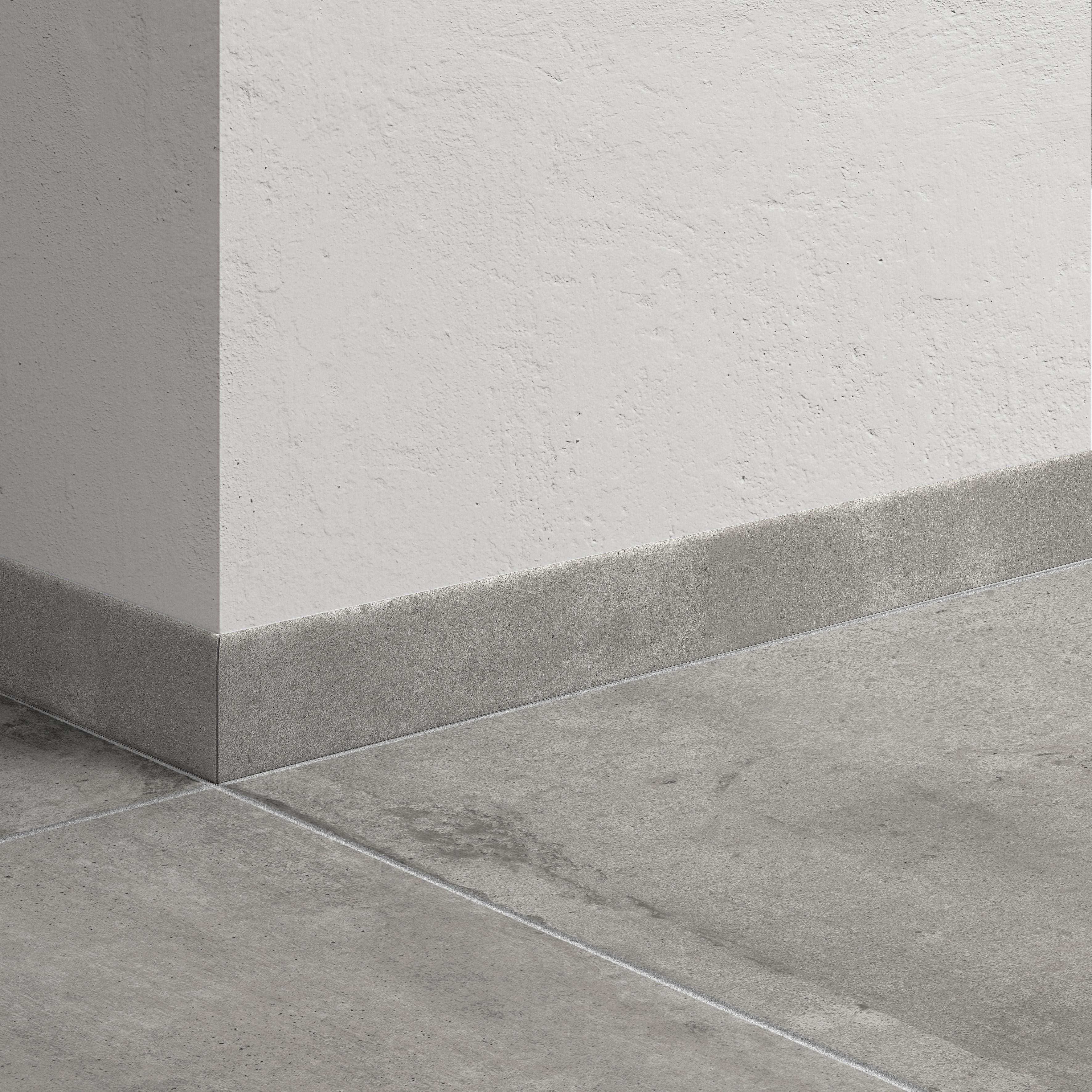 Plinthe carrelage ICE 7,5x60cm - Gris