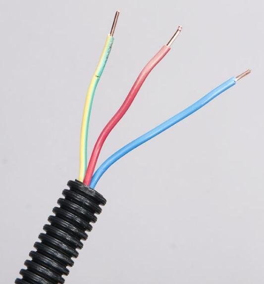 Gaine préfilée d'installation ⌀16MM - 3 x 1.5 MM² - L.50 M - Noir