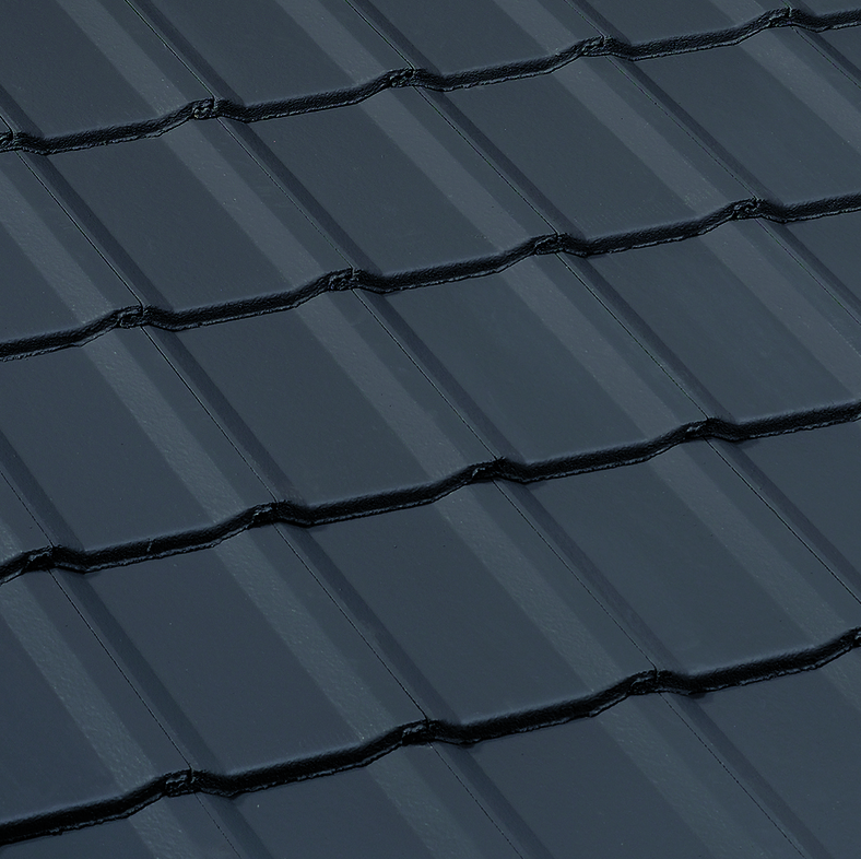 Tuile perspective béton ardoise - long. 42 cm x larg. 33 cm