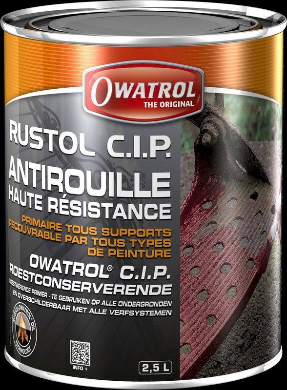 Rustol c.I.P - primaire anti rouille haute résistance