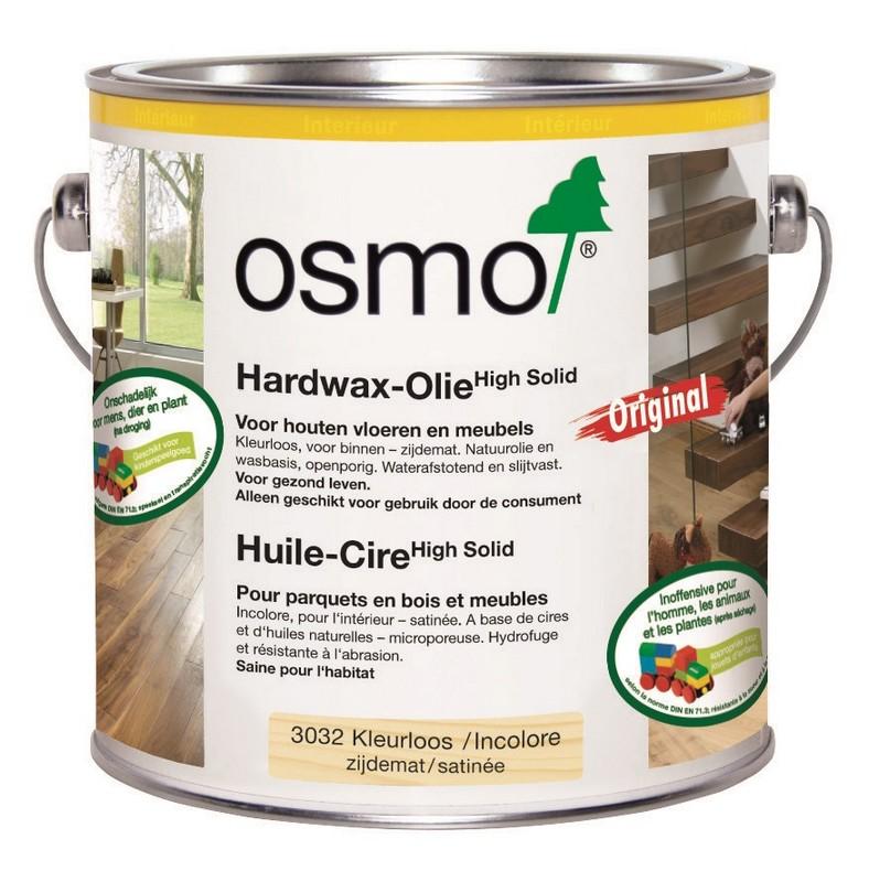 Huile Cire Original Incolore Satiné 3032 - Bidon de 2,5L