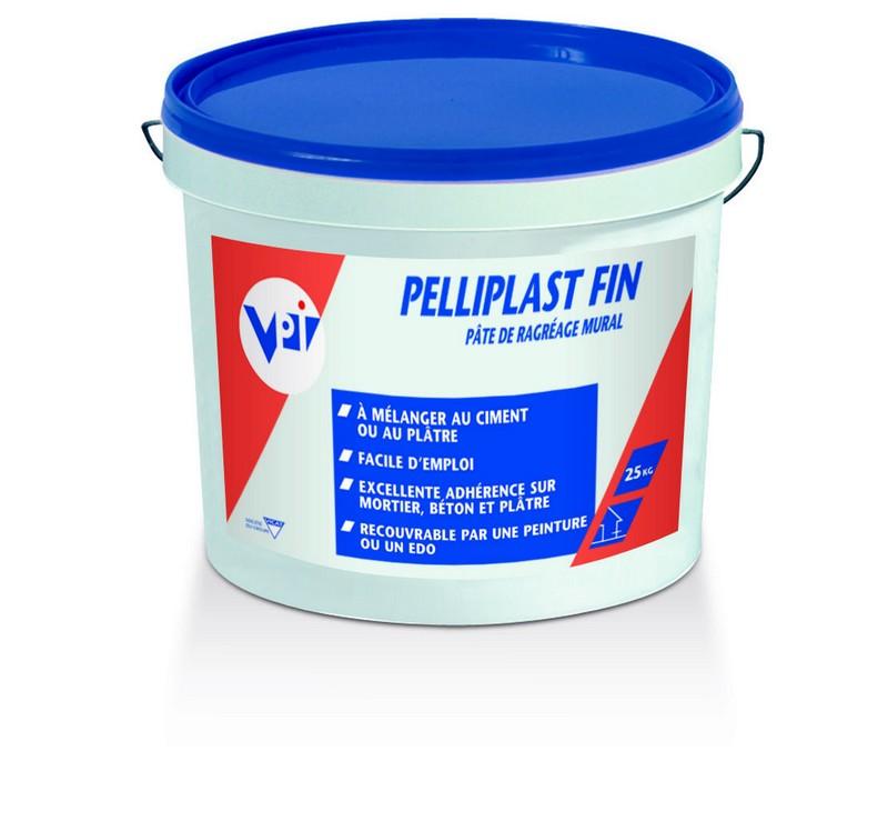 RAGREAGE MURAL PELLIPLAST FIN – SEAU DE 25 KG