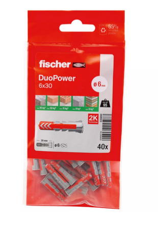 CHEVILLE DUOPOWER D6X30 SACHET 40