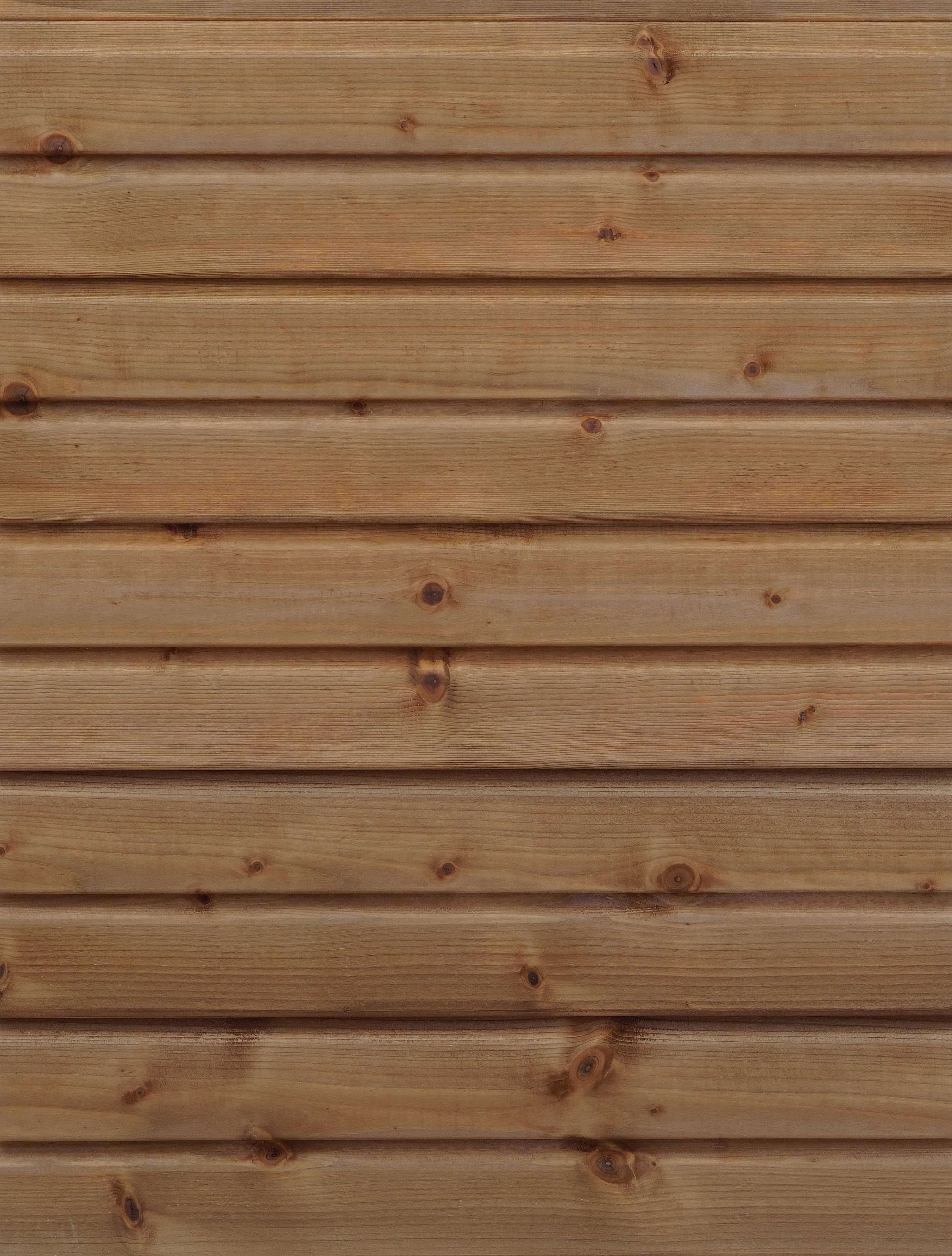 Bardage CLASSIC Sapin du nord - Profil Pulse Faux  claire voie - 20 x 125MM L.3,60M - Marron