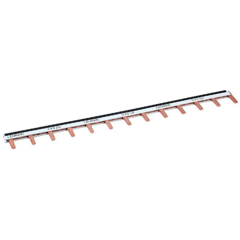 PEIGNE ALIMENTATION 13 MODULES 1PH ET N 16MM²