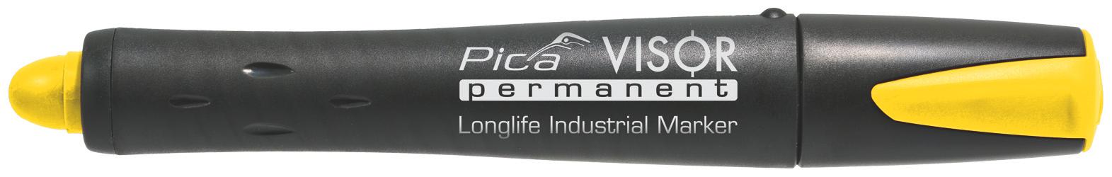 Marqueur permanent visor jaune - Pica