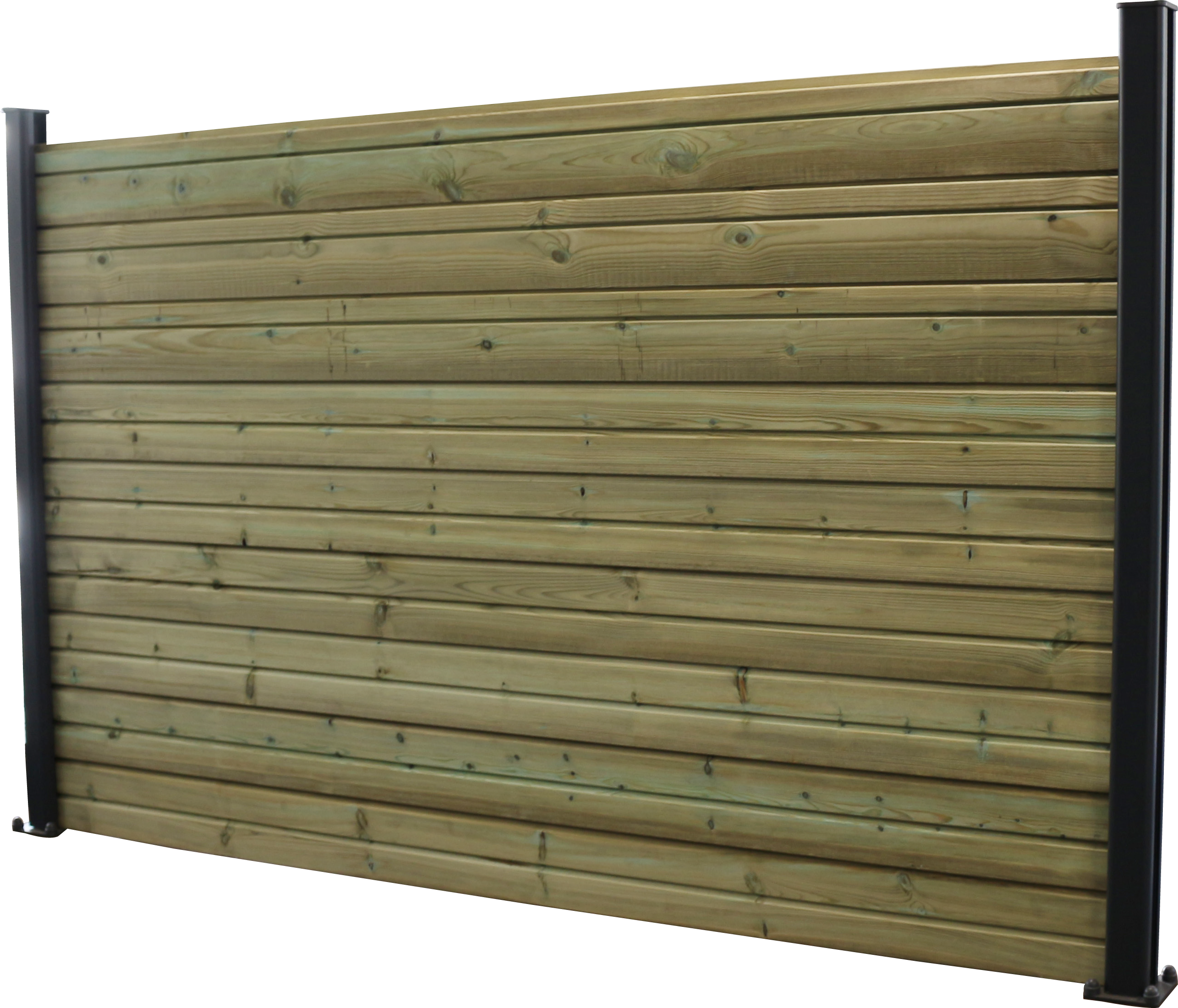 Lame de clôture en Bois RYTHMO EVOLU H27 - 27x145mm L.2m - Vert