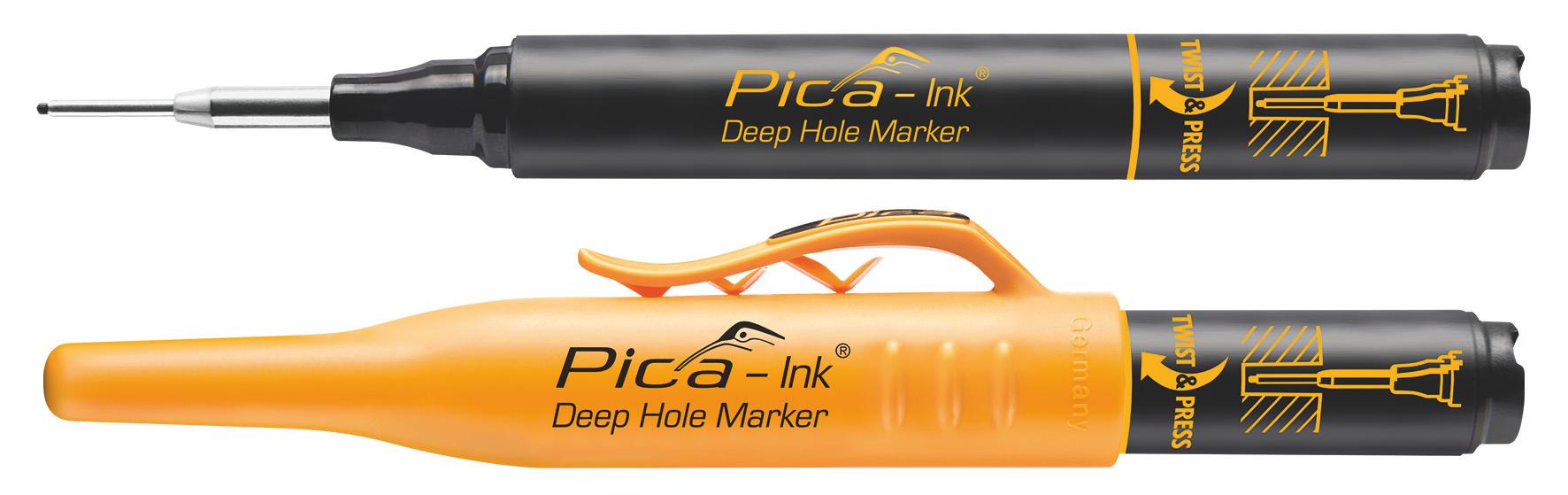 Marqueur noir trous prof. - Pica