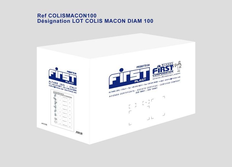 COLIS MACON SUPER PRO PVC D100