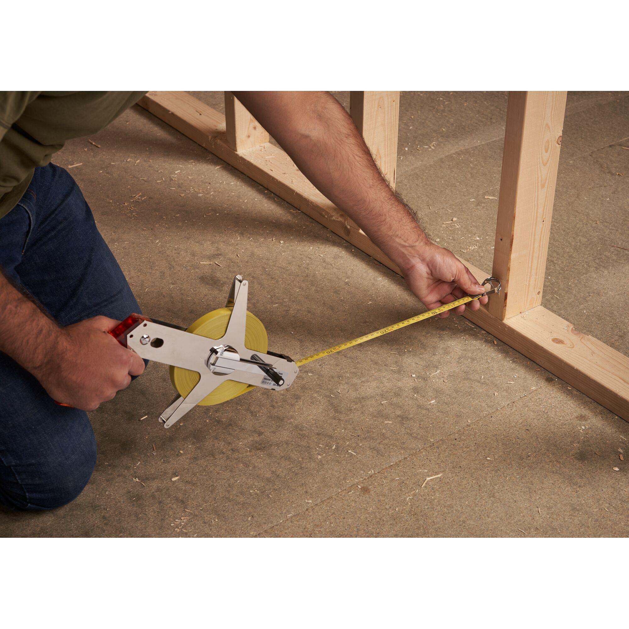 Mesure longue ruban acier MABOLON MASTER II- 50M x 12,7MM - Stanley