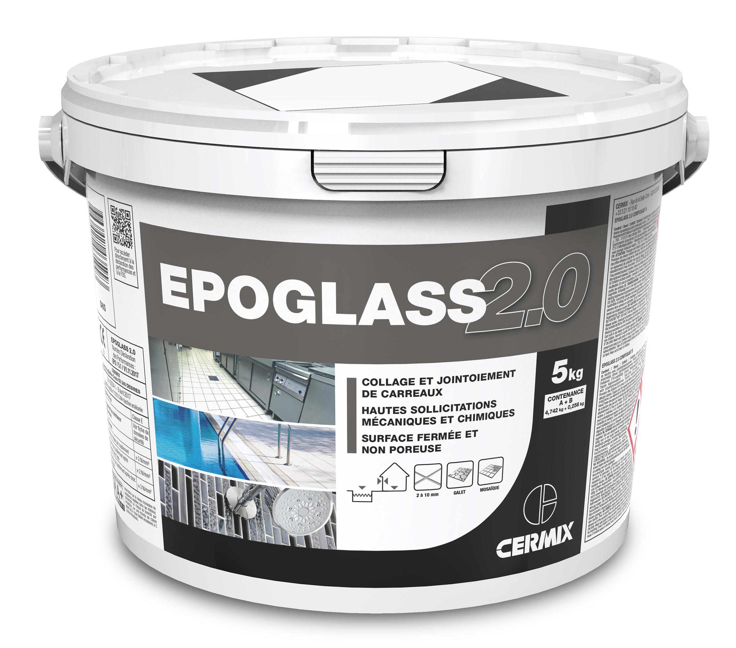 EPOGLASS 2.0 5 KG GRIS TITANE