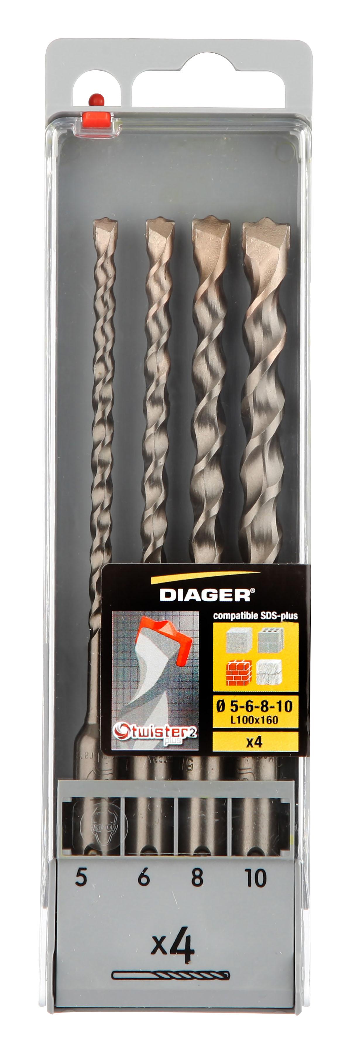 Coffret 4 forets TWISTER