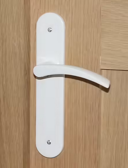 ENS.BEQ/PLAQ BDC AZUR ALU LAQUE BLANC