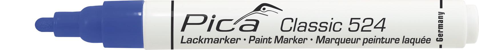 Marqueur peinture laquee bleu - Pica
