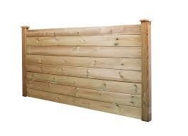 Poteau départ Clôture Pin EVOLU H21 - 85x85mm Ht.2,30m - Vert