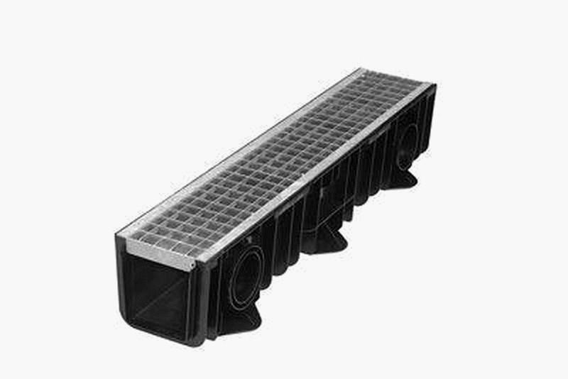 Caniveau Drainyl Standard 150 + grille caillebotis classe B125
