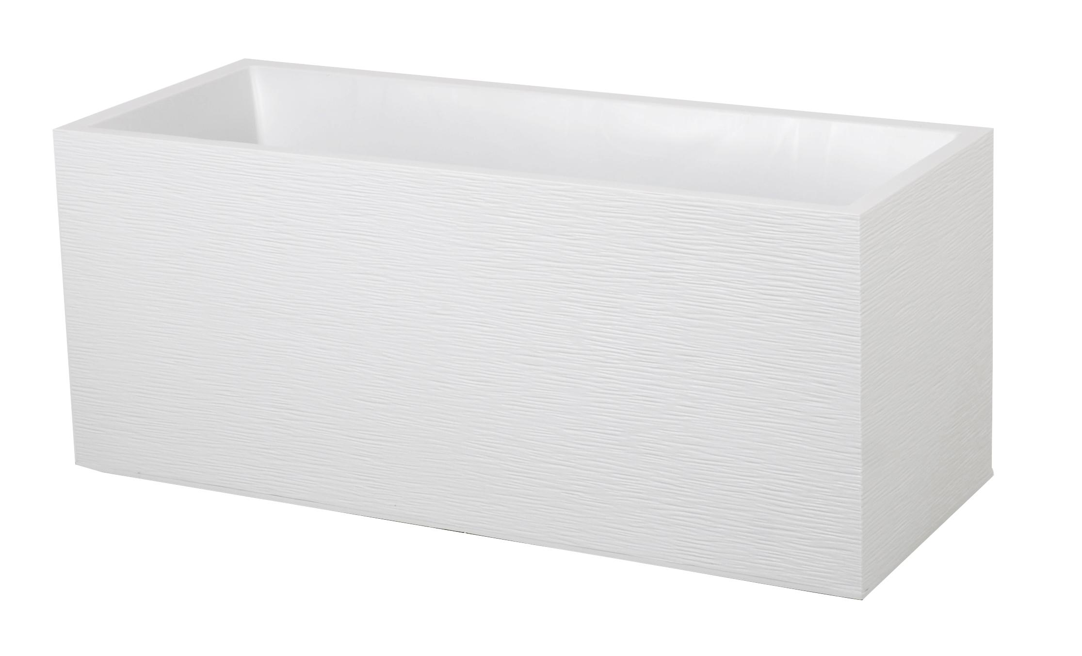 Jardinière GRAPHIT 99,5x39,5x43,5 cm 98L Blanc Cérusé