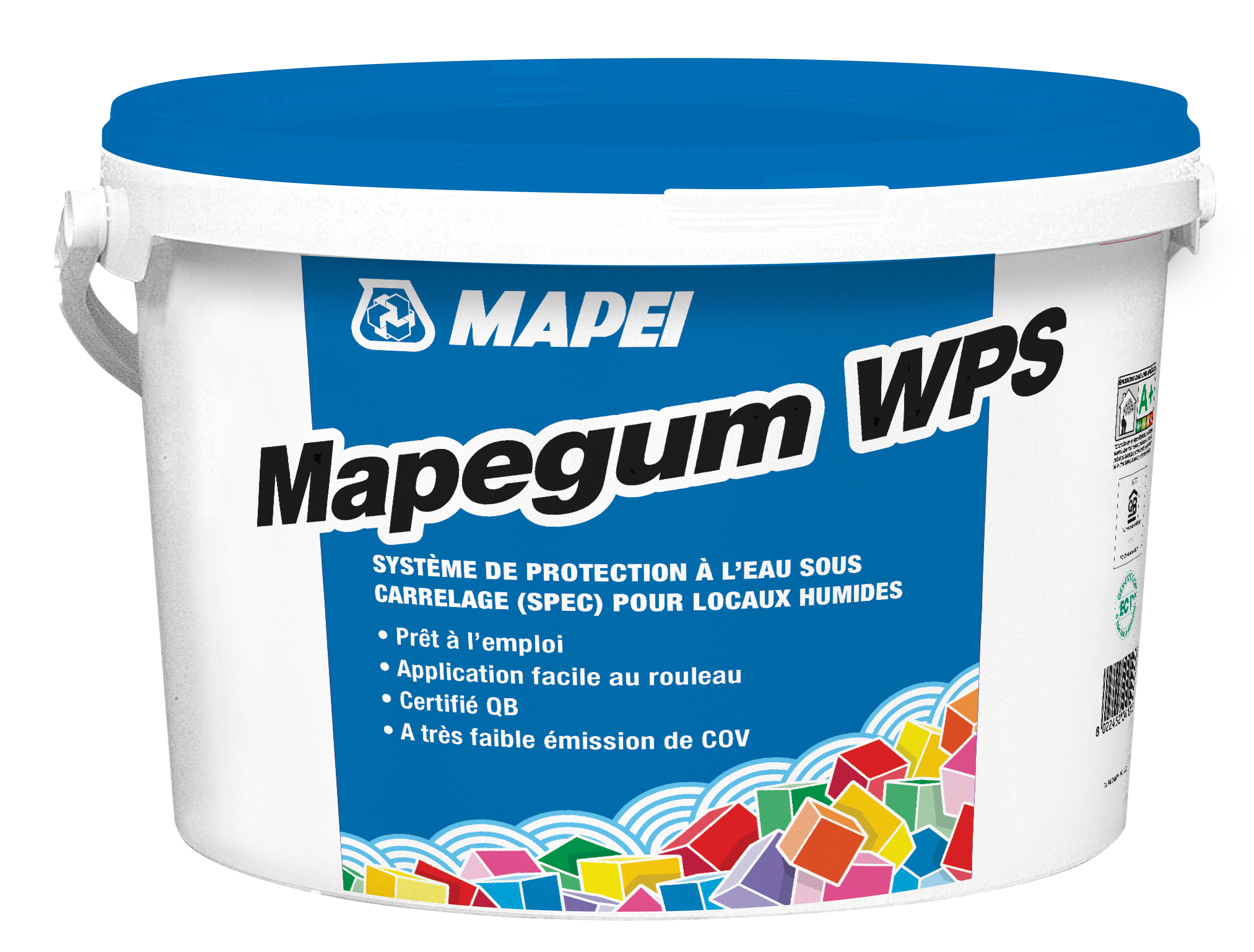 Enduit de protection MAPEGUM WPS SPEC - Seau de 25kg