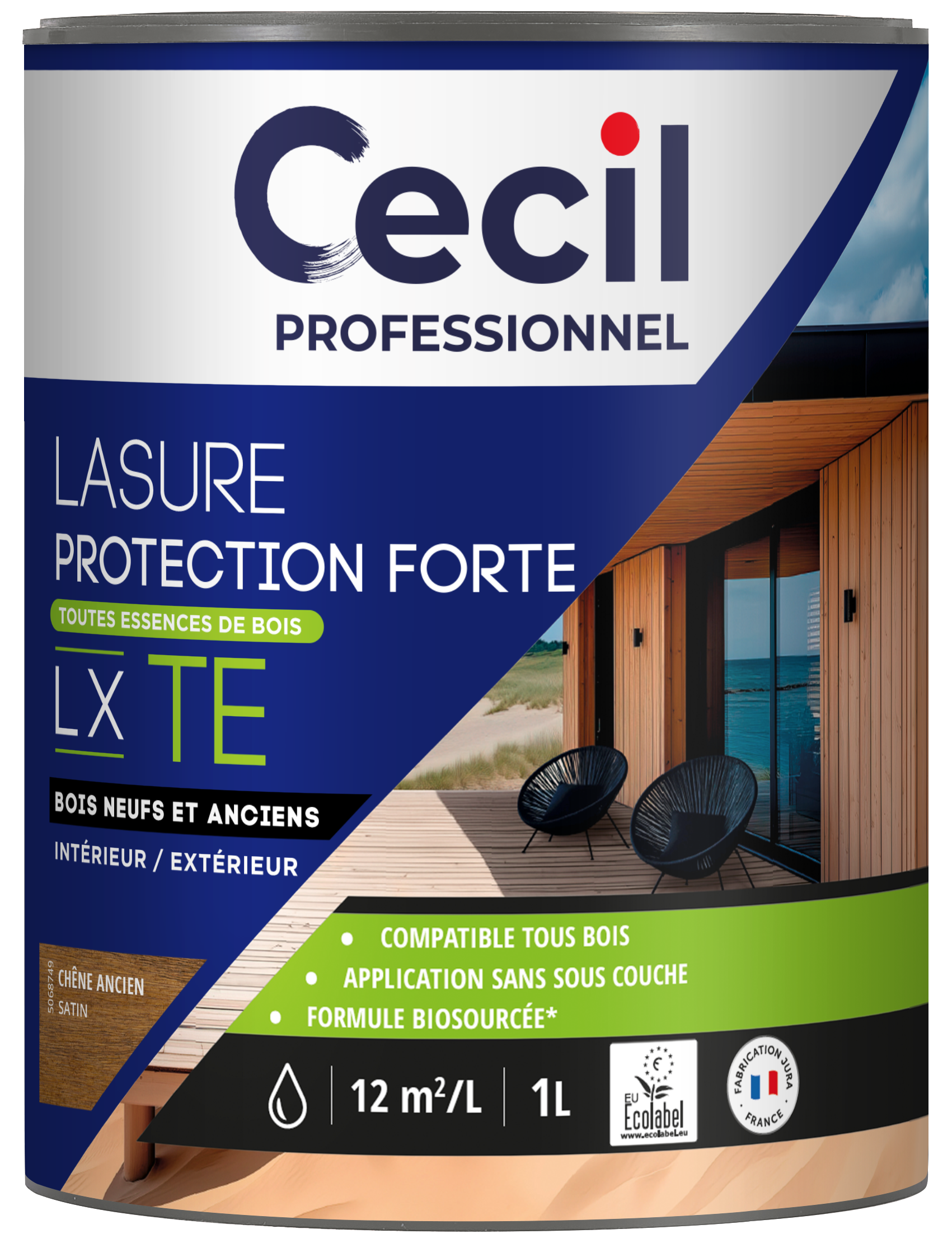 Lasure LX TE - Chêne ancien -1L