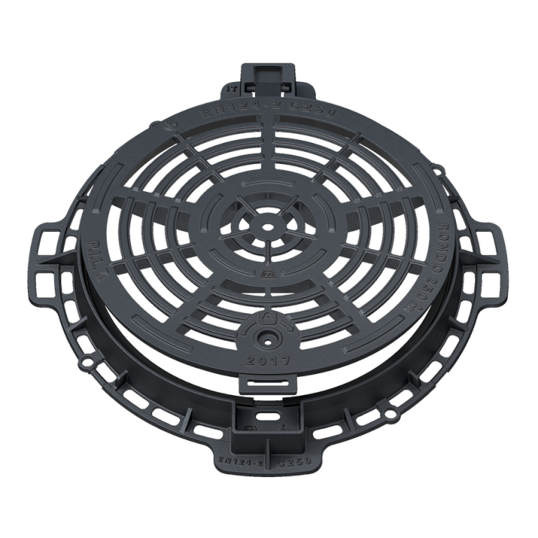 Tampon Grille RONDO verrouillable C250 - Diamètre : 850mm