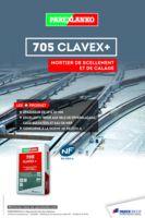 Scellement et calage 705 CLAVEX ET 25 KG
