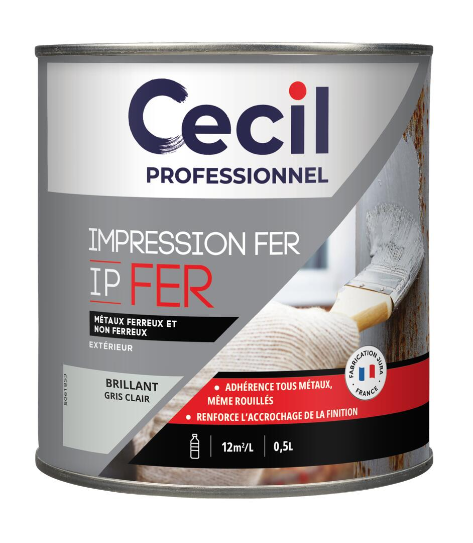 Peinture extérieure FERIMPRESSION - Gris clair Brillant - 0,5L