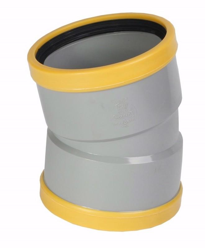 COUDE PVC FF 15 DEG 125 JM C34