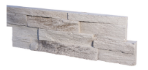 Parement Z GAIA L.44x Ht15cm LHT47cm ép.3cm - Coloris Ton Naturel