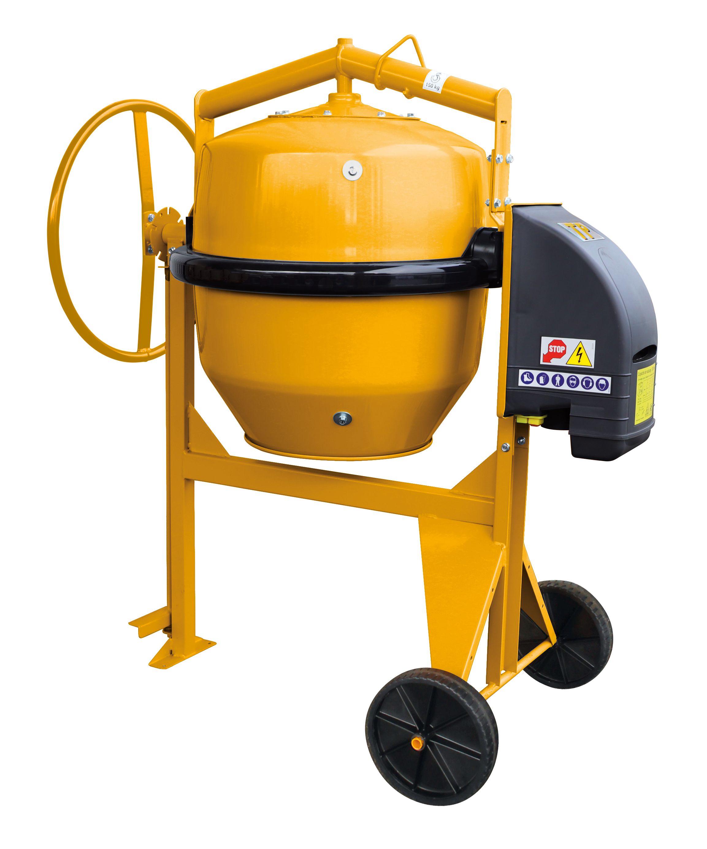 Bétonnière électrique TP16 Jaune 130L - Altrad
