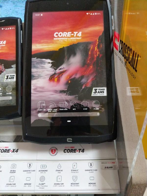 TABLETTE CROSSCALL PRO CORE-T4