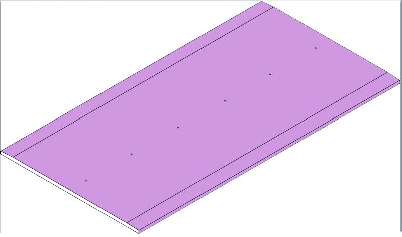 PLACO - Plaque de plâtre BA13 Lisaflam HD M0 2,50x1,2m R=0,04 m².k
