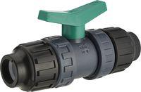 vanne plastique pour tuyau polyéthylène femelle - tuyau polyéthylène diam. 25 F.20x27