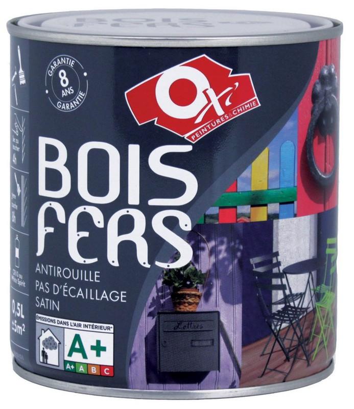 Peinture glycéro bois et fer finition satiné cecoya 0.5 L