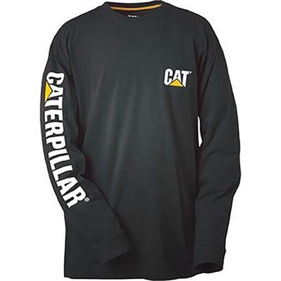 Tee-Shirt manche longue BANNER - Noir - T.L