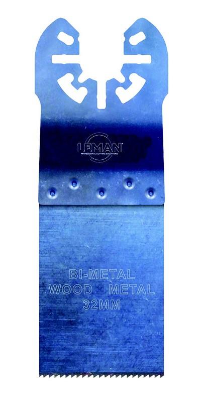 Lame de scie plongeante bi-métal - 32x40mm - Bois Acier Plâtre PVC