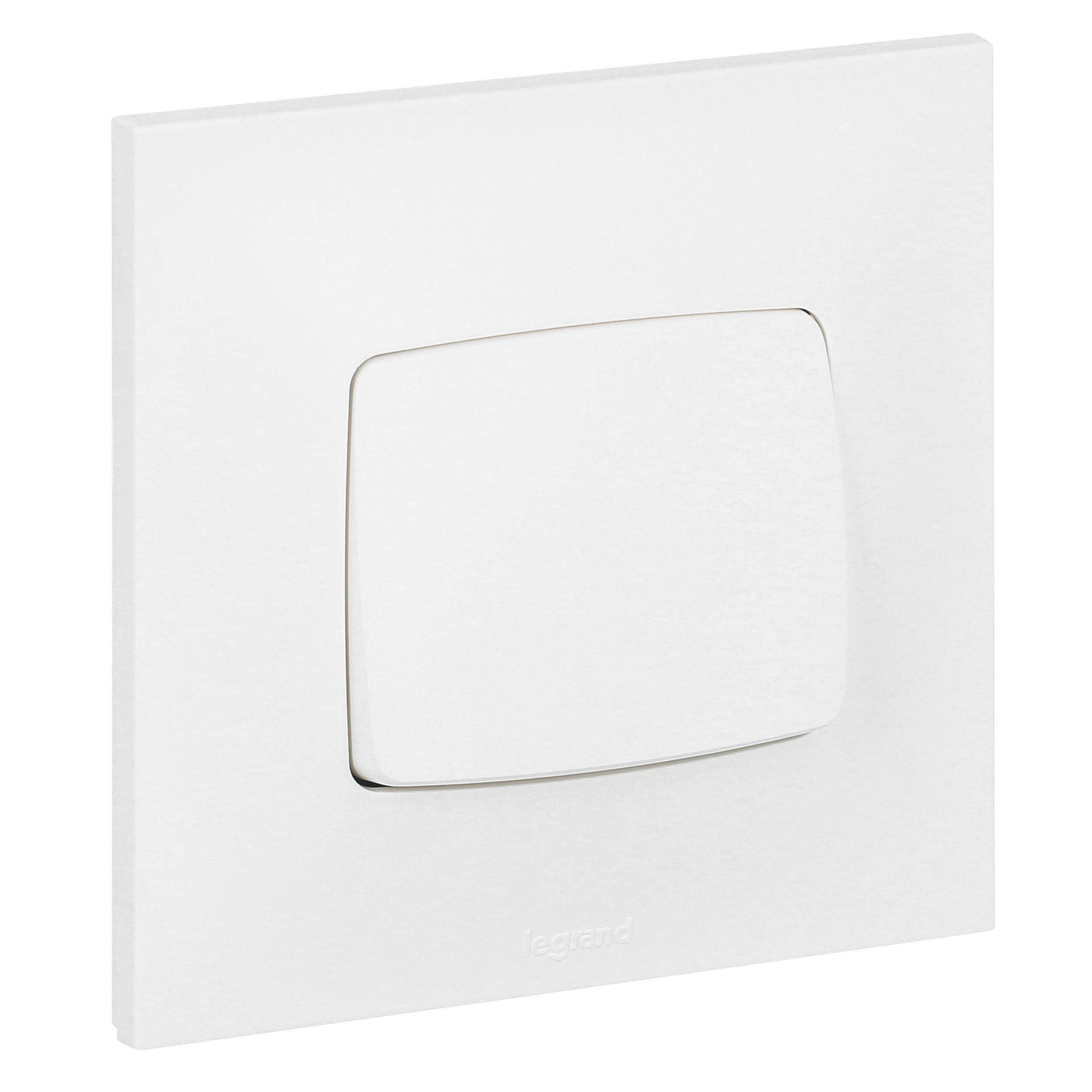 Interrupteur ou va-et-vient Neptune LEGRAND - 10A - Blanc