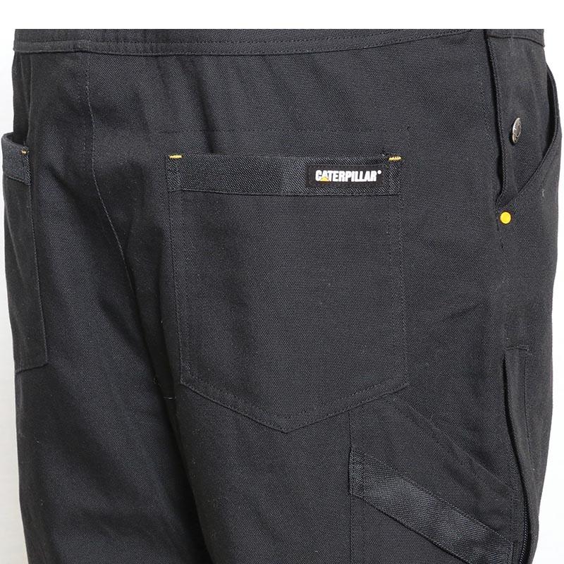 Combinaison de travail ELEMENTAL Cotte à bretelles - Noir - T.M