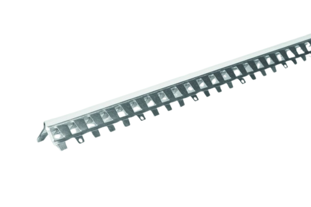 Arête extérieure perforée 1041 EG avec jonc PVC Naturel 3M