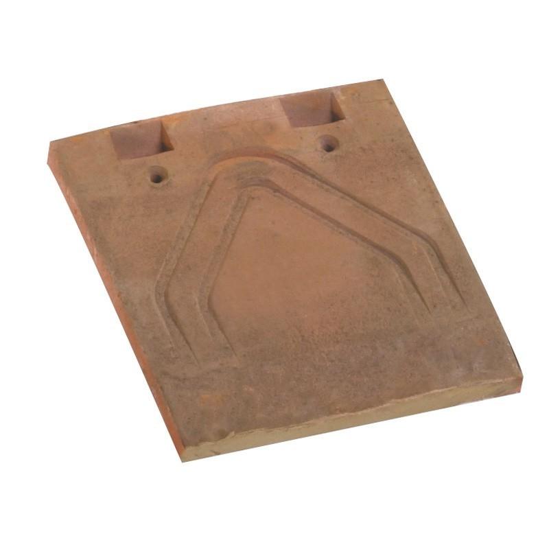 TUILE COURTE D'ÉGOUT ET DE FAÎTAGE PHALEMPIN TRADITION 17X27 MURAILLE